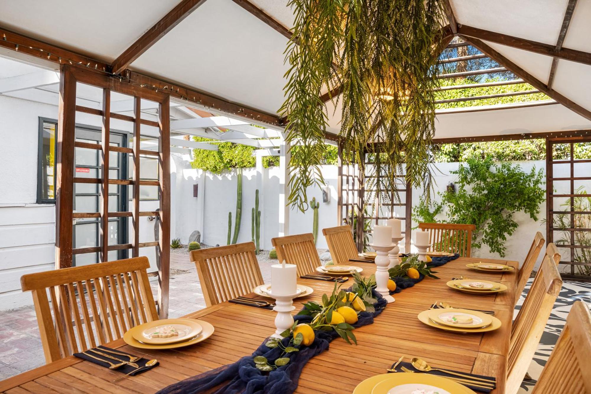 Natural Palm Springs Escape Poolside Plus Downtown酒店 外观 照片