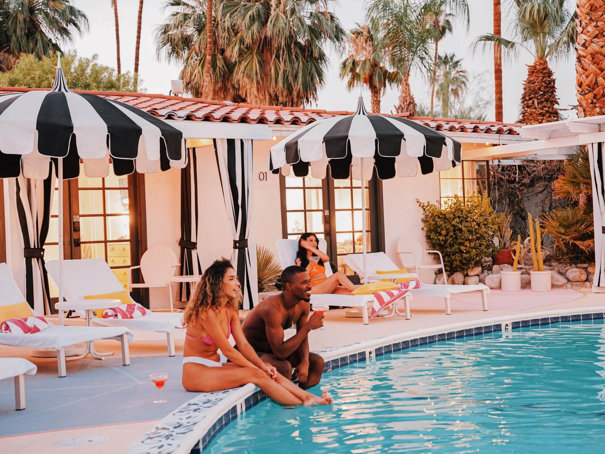 Natural Palm Springs Escape Poolside Plus Downtown酒店 外观 照片