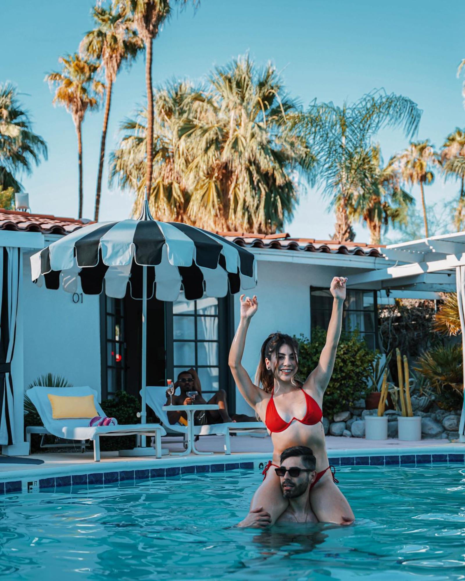 Natural Palm Springs Escape Poolside Plus Downtown酒店 外观 照片